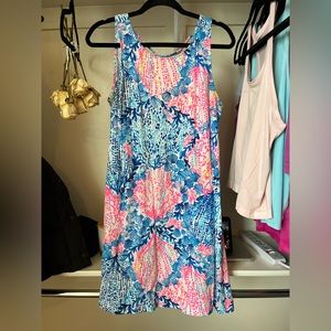 Lilly Pulitzer t shirt dress lightly worn